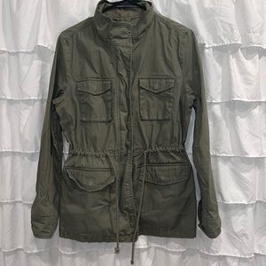 Army green jacket